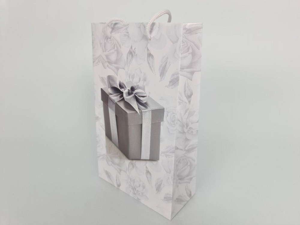 Бумажный пакет подарочный Средний 17/26/8 (артSV-076) (12 шт) Харьков - изображение 4