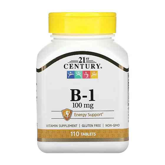 ВІтамін B1 (тіамін) 21st Century B-1 100mg  110 таб Київ