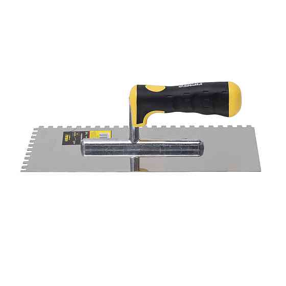 Sigma Гладилка нержавеющая штукатурная Profi 280×130мм c зубом 6×6мм SIGMA (8327521) Коломия