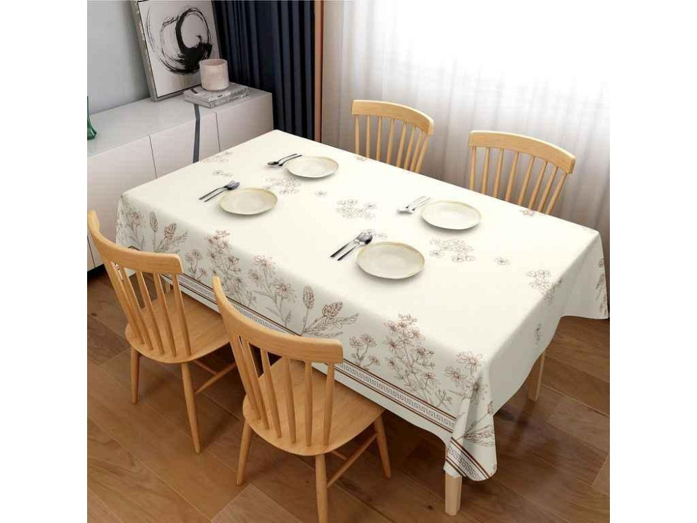 Скатерть ПВХ 2-х слойна на тканой основе ST5996-1 1,37*1м ТМ DARIANA Киев - изображение 1