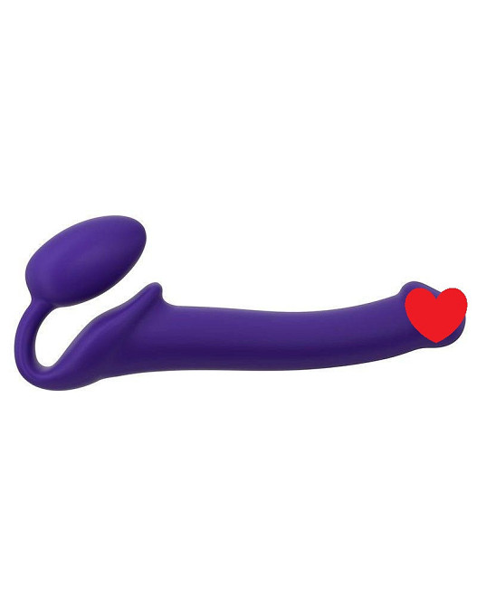 Безремневой страпон Strap-On-Me Violet M, полностью регулируемый, диаметр 3,3см Sex Aura Киев - изображение 1