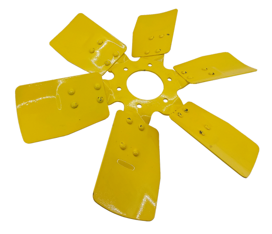 Вентилятор системи охолодження Д-243, Д-245 металевий 6 лопатей Мукачево