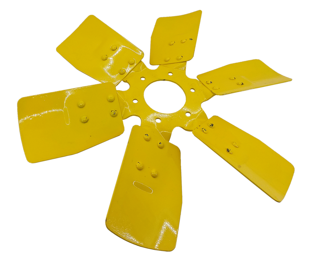 Вентилятор системи охолодження Д-243, Д-245 металевий 6 лопатей Мукачево - фото 2