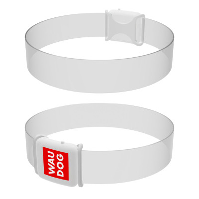 Ошейник для животных WAUDOG LED с подсветкой, магнитная застежка, Д 35 см (5276) Винница - изображение 1