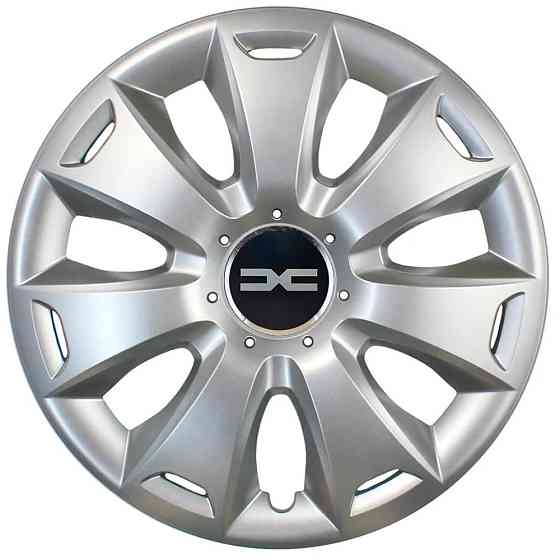 Автомобильные модельные колпаки R16 Dacia NEW 417 4шт, SJS, серебристые Винница