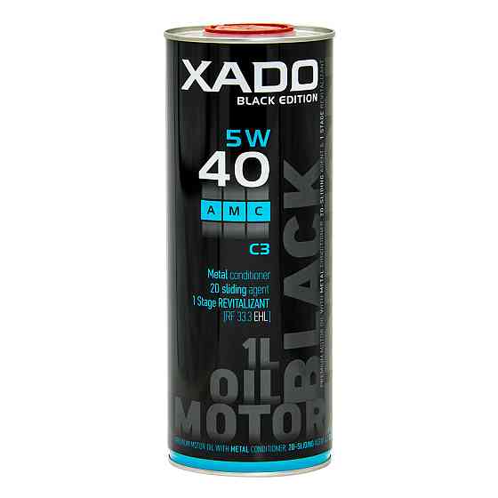 Моторное масло Xado Atomic Oil AMC Black Edition 5W-40 1л Львов