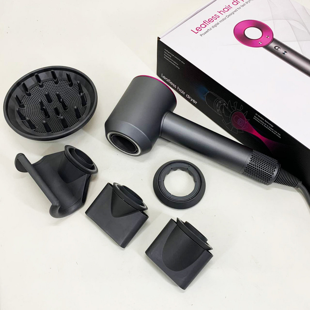 Зручний фен для укладання волосся, Електричний фен для укладання дому та салону NF-56 Львів - фото 11