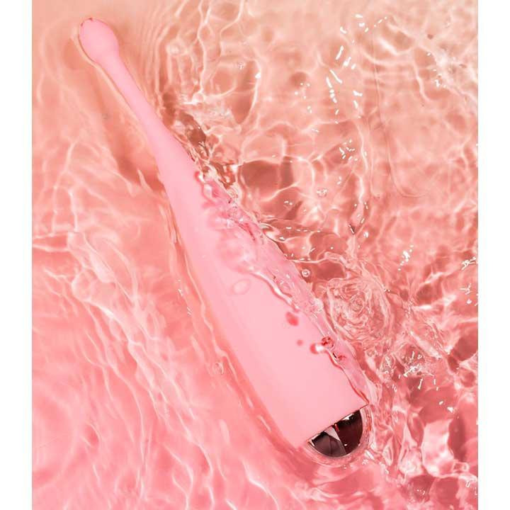 Вібратор для клітора і сосків Satisfyer Twirling Joy - Світло-рожевий - Вібратори Вінниця - фото 2