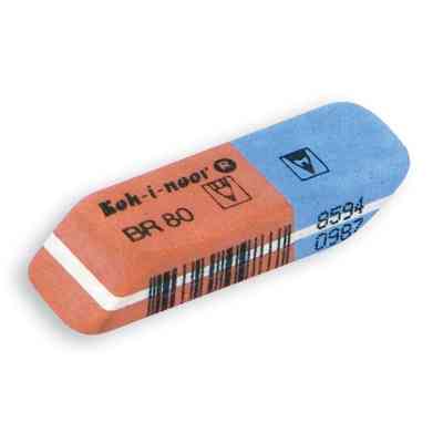 Ластик Koh-i-Noor BlueStar, полибег 2 шт (6521/80/2/P) Винница