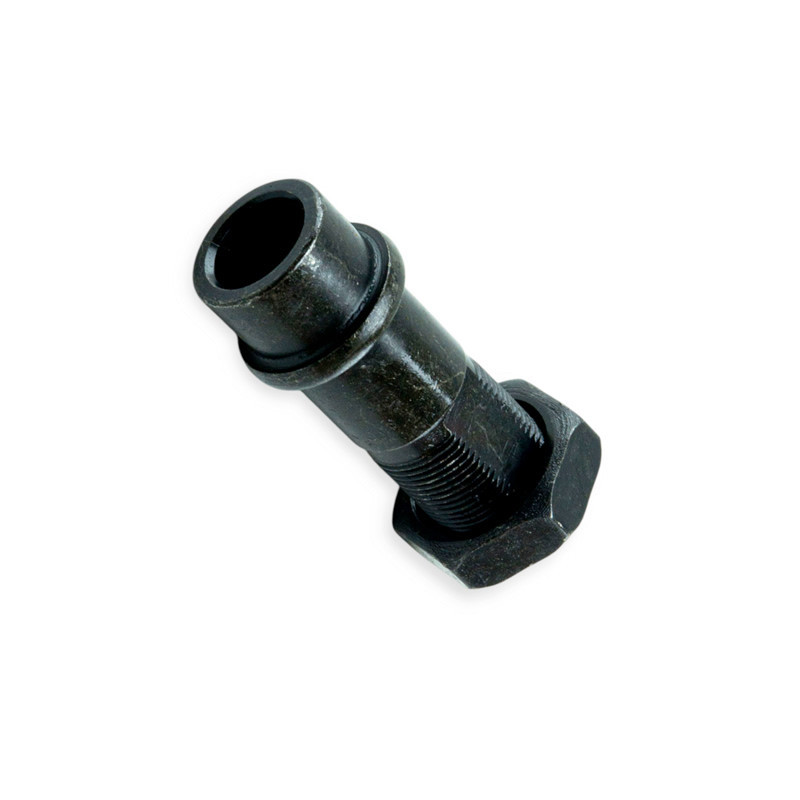 Втулка колеса мопед Дельта ,мотоцикл Альфа с резьбой и гайкой (57 мм) вороненная заднего Мукачево - изображение 1