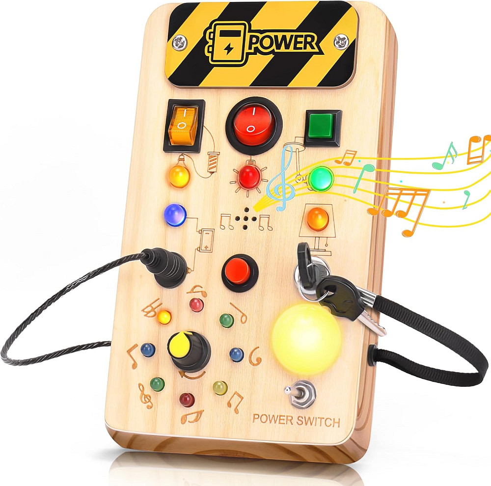 Багатофункціональна дитяча розвиваюча дошка Бізіборд Oakjar Луцк - изображение 1