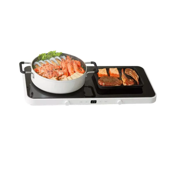 Индукционная плита Xiaomi Mijia Double Port Induction Cooker + (переходник на EU розетку) Киев