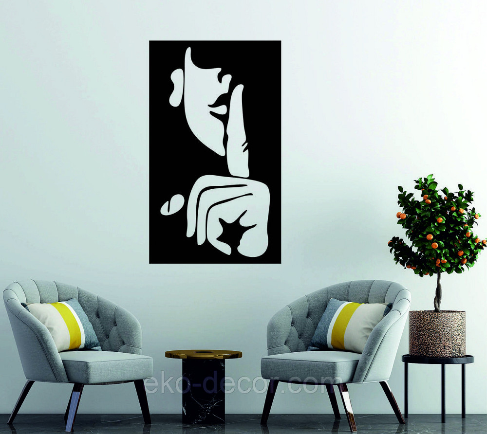Декоративне настінне Панно «Жінка», Декор на стіну Київ - фото 4