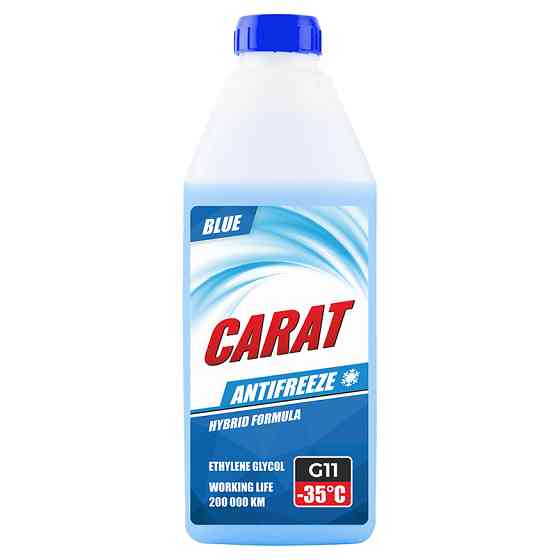 Антифриз Carat Blue G11 синий готовый 900г Львов