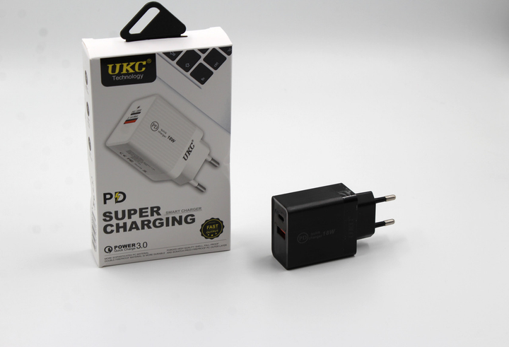 Сетевое зарядное устройство 18W PD 889 USB + type C Харьков - изображение 4