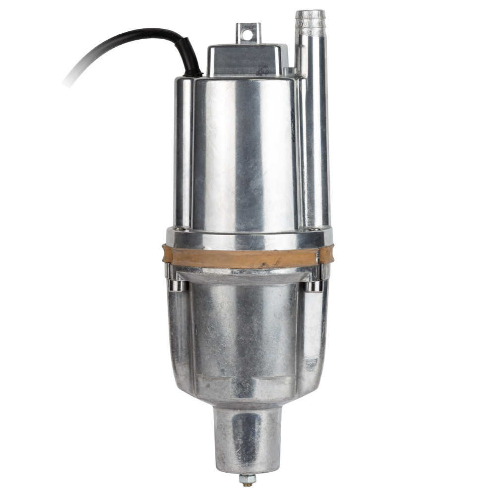 Насос вибрационный 0.25кВт H75м Q 18л/мин Ø100мм 10м кабеля нижний вход WETRON WVM60-1 (778387) Ровно - изображение 1