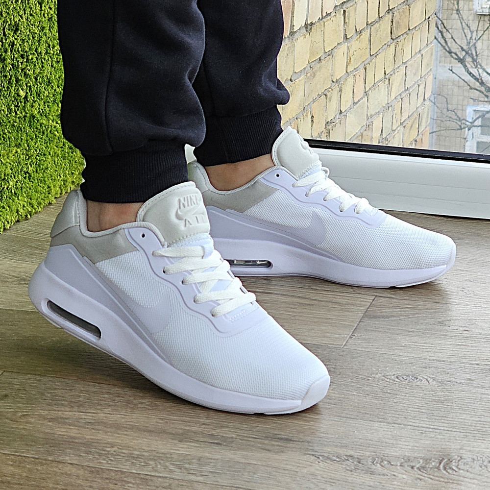 Мужские Кроссовки Nike 90 Белые Найк с Амортизацией Тканевые Летние Сеточка (размеры: 41,42,43,44,45) - 535-3 Днепр - изображение 7