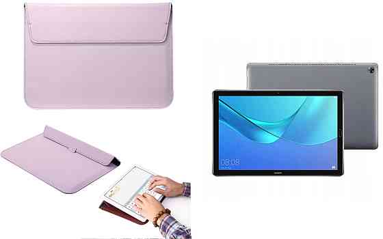 Чохол-конверт VitoCase для Huawei MediaPad M5 10, M5 Lite 10, з функцією підставки для планшета Фіолетовий Київ