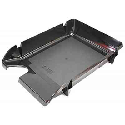 Лоток для бумаг Арника горизонтальный КОМПАКТ, черный (80603) Винница