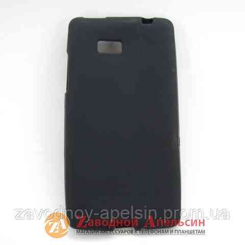 HTC Desire 600 захисний чохол Cover black Одеса