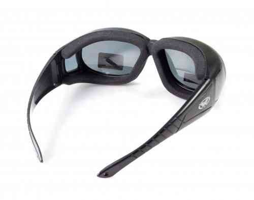 Окуляри захисні з ущільнювачем Global Vision Outfitter (gray) Anti-Fog, чорні Запоріжжя