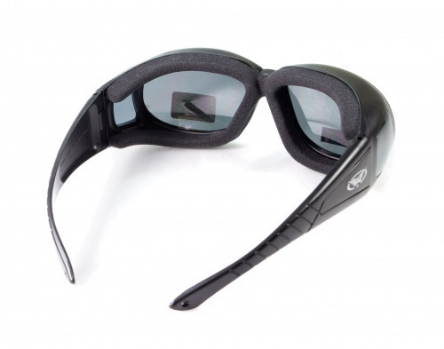 Окуляри захисні з ущільнювачем Global Vision Outfitter (gray) Anti-Fog, чорні Запоріжжя - фото 4