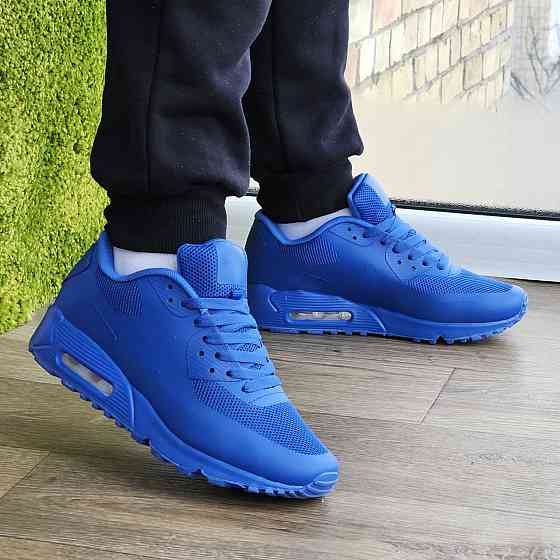 Кроссовки Nike 90 Синие Мужские Найк с Амортизацией (размеры: 40) Днепр