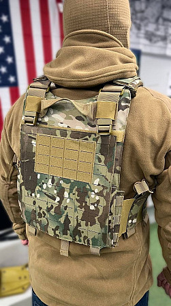 Тактична плитоноска із системою Molle (без плит) Мультикам Вінниця - фото 6