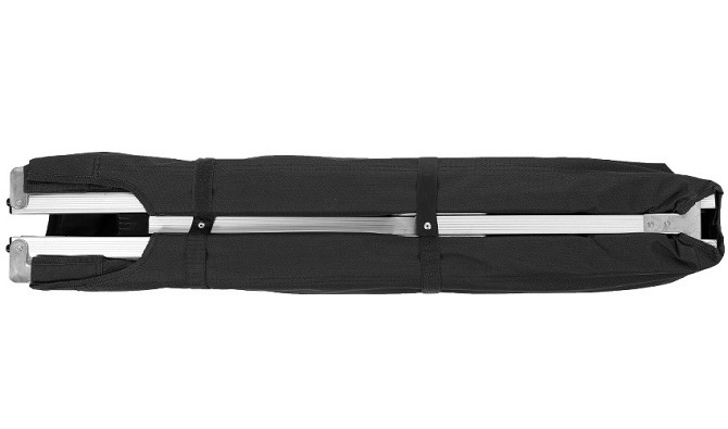 Складная Раскладушка алюминиевая 190х65 см с сумкой Mil-Tec (14402002) Black Нововолынск - изображение 9