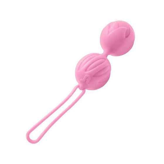 Вагинальные шарики Adrien Lastic Geisha Lastic Balls Mini Pink (S), диаметр 3,4 см, масса 85 г Sex Aura Киев