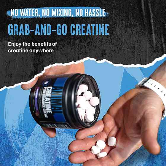 Animal Creatine Performance Chews 120 Chewable Tablets (Candy Crush'd) Луцьк