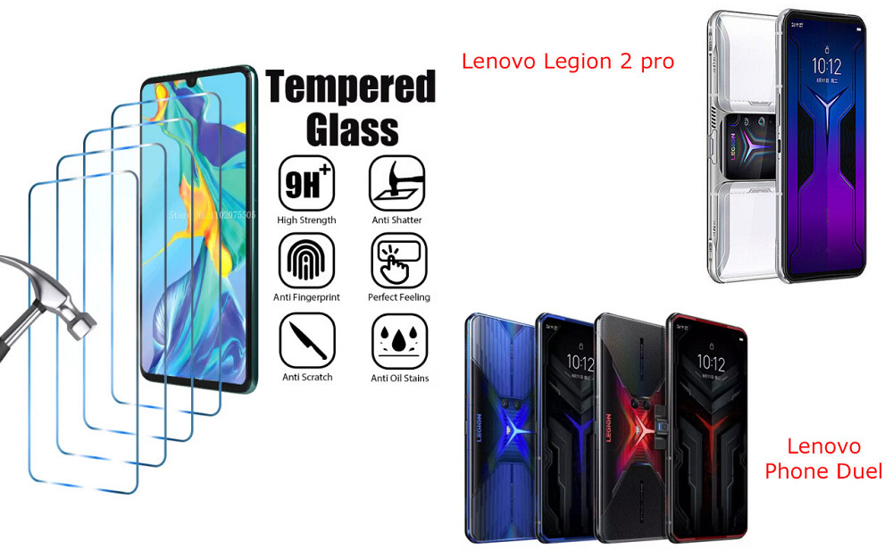 Захисне скло ArmorGlass для Lenovo Legion 2 pro, Phone Duel – стійке до подряпин та ударів Київ - фото 1