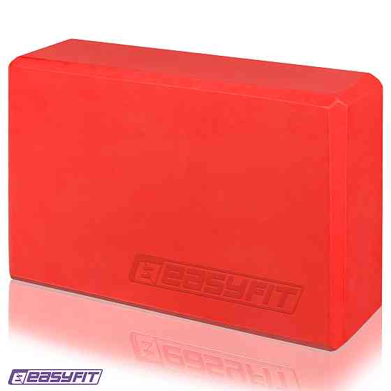 Блок для йоги EasyFit EVA Червоний Коломия
