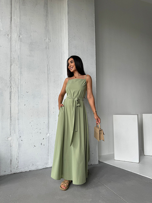 Жіночий літній сарафан максі "Charlotte" оптом | Батал Київ - фото 6