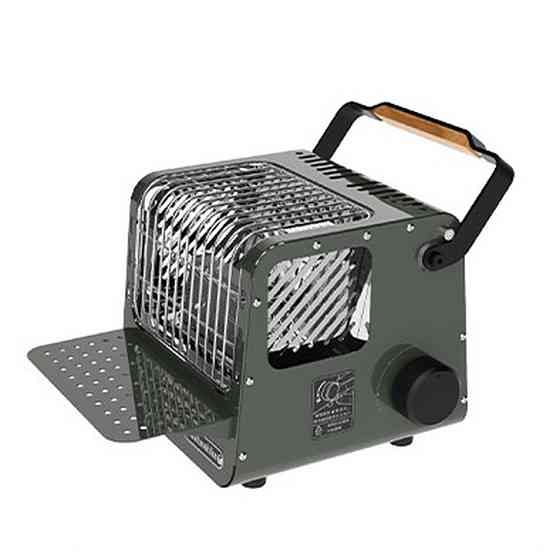 Обігрівач газовий касетний Naturehike CNK2300CW018 Зелений Вінниця