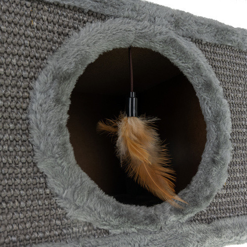 Когтеточка с лежанкой на ножках для кошек + игрушка Purlov (26215) Нововолынск - изображение 5