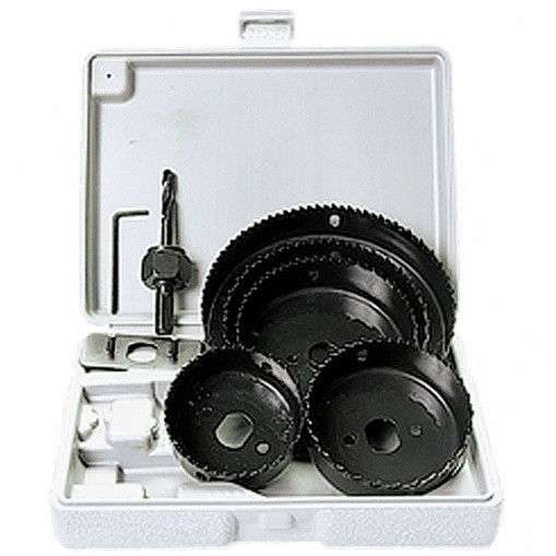 Набор кольцевых пил по дереву, 64-127 мм, 8 предметов Matrix Полтава - изображение 1