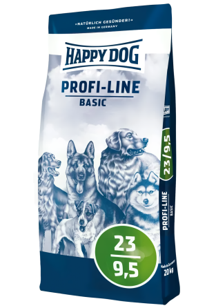 Happy Dog PROFI-LINE Profi Basic 23/9.5 збалансований сухий корм для всіх порід собак, 20 кг Вінниця