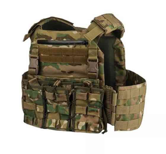 Тактическая плитоноска с быстросъемной системой (без плит) Мультикам Киев
