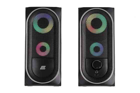 Акустична система 2E PCS234 RGB, 2.0, USB, Black Київ