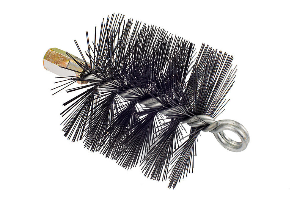 Металева щітка для чищення димоходу Savent 100 мм Київ - фото 2