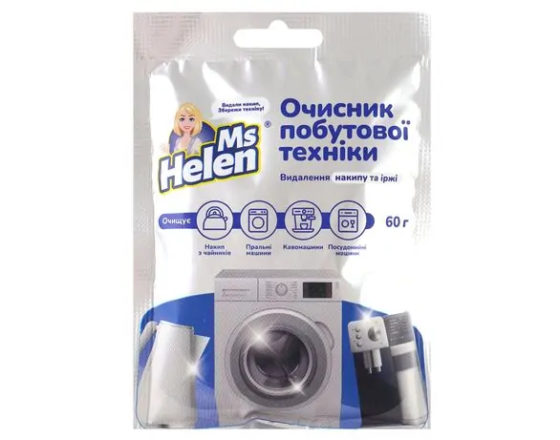 Засіб для очищення побутової техніки від накипу та іржі Ms Helen 60 г Київ