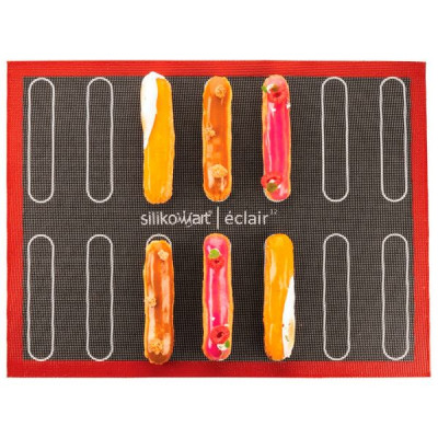 Кондитерский коврик Silikomart Air Mat Eclair & Choux для еклерів, профітролів 30х40 см (Air Mat Eclair & Choux) Винница - изображение 4