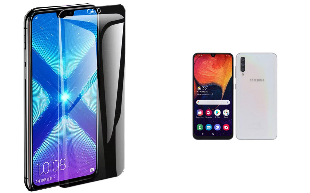 Защитное стекло NeoGlass для Samsung Galaxy A50 2019, Galaxy A50s 2019 – ультрапрозрачное и устойчивое Киев - изображение 2