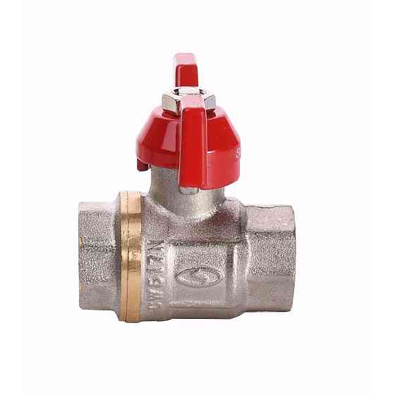 Кран шаровый прямой SOLOMON 1/2″ ВВ КБ PN40 B1007 (000000538) Киев