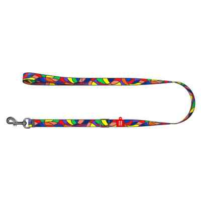 Повідок для собак WAUDOG Nylon "Вітраж" регульований M Ш 20 мм Д 152-183 см (5328) Вінниця