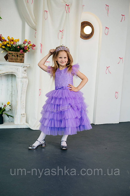 Лавандовое платье пышное Кривой Рог - изображение 9