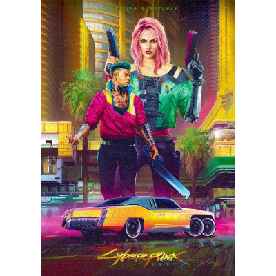 Пазл GoodLoot Cyberpunk 2077 Kitsch Style 1000 ел. (5908305249696) Вінниця - фото 9