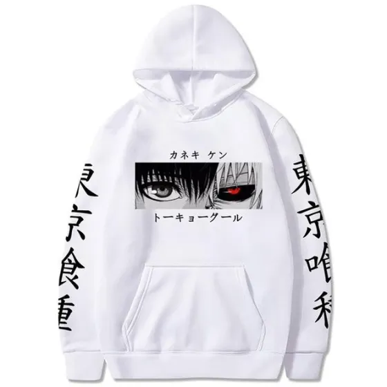 Худі, біла аніме для підлітка хлопчика 2765869713 розмір 180 см Дніпро