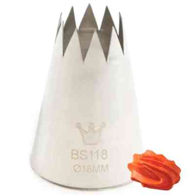 Кондитерська насадка Martellato Open Star 18 мм (BS 118) Вінниця